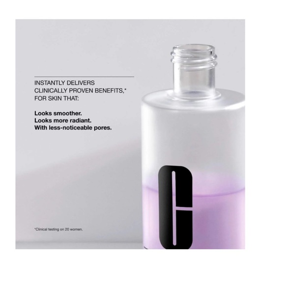 NWT CLINIQUE Clarifying Face Lotion 2 Liquid Exfoliator for Dry Combination Skin - Picture 2 of 6